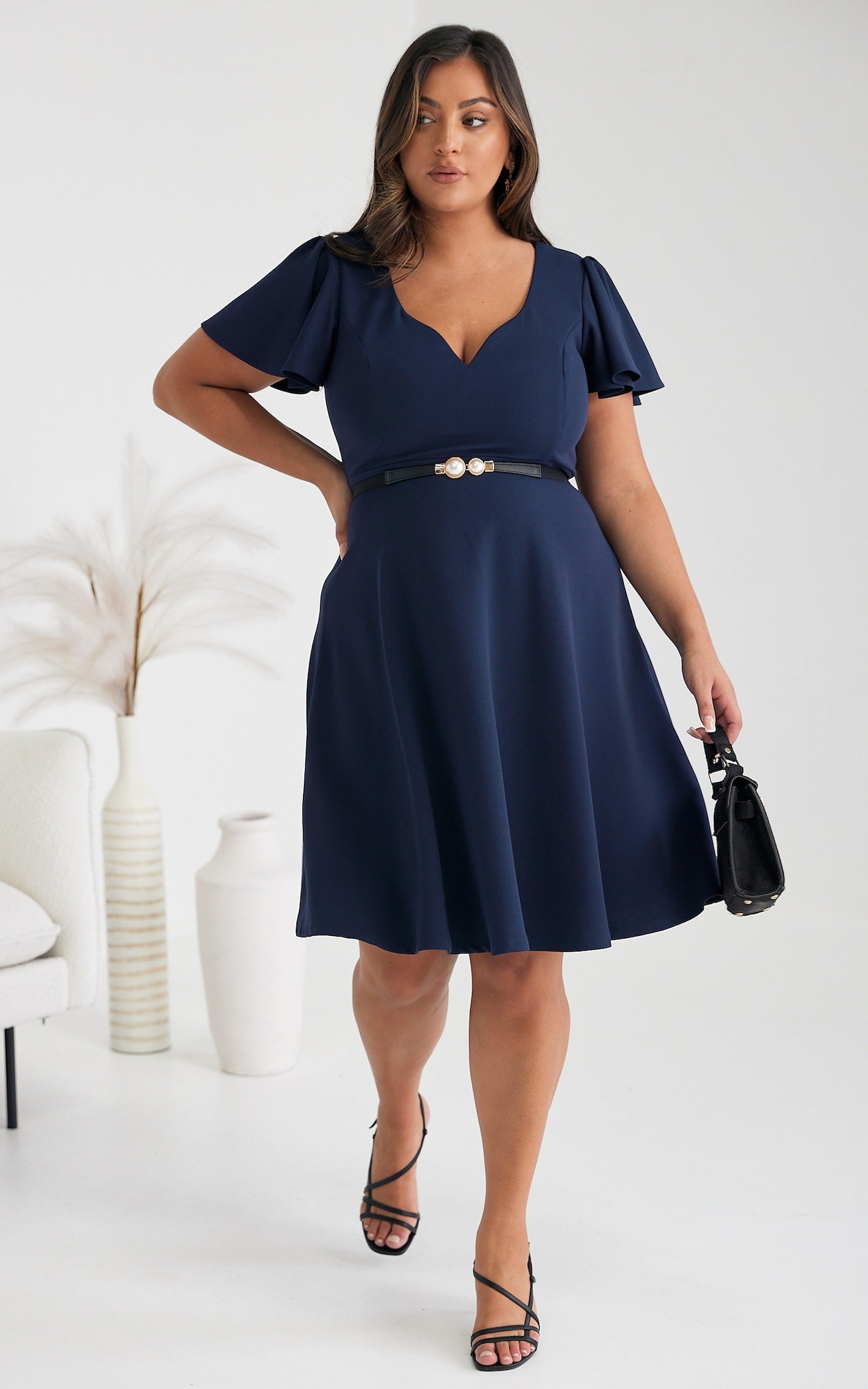 Cabernet Dress - Navy