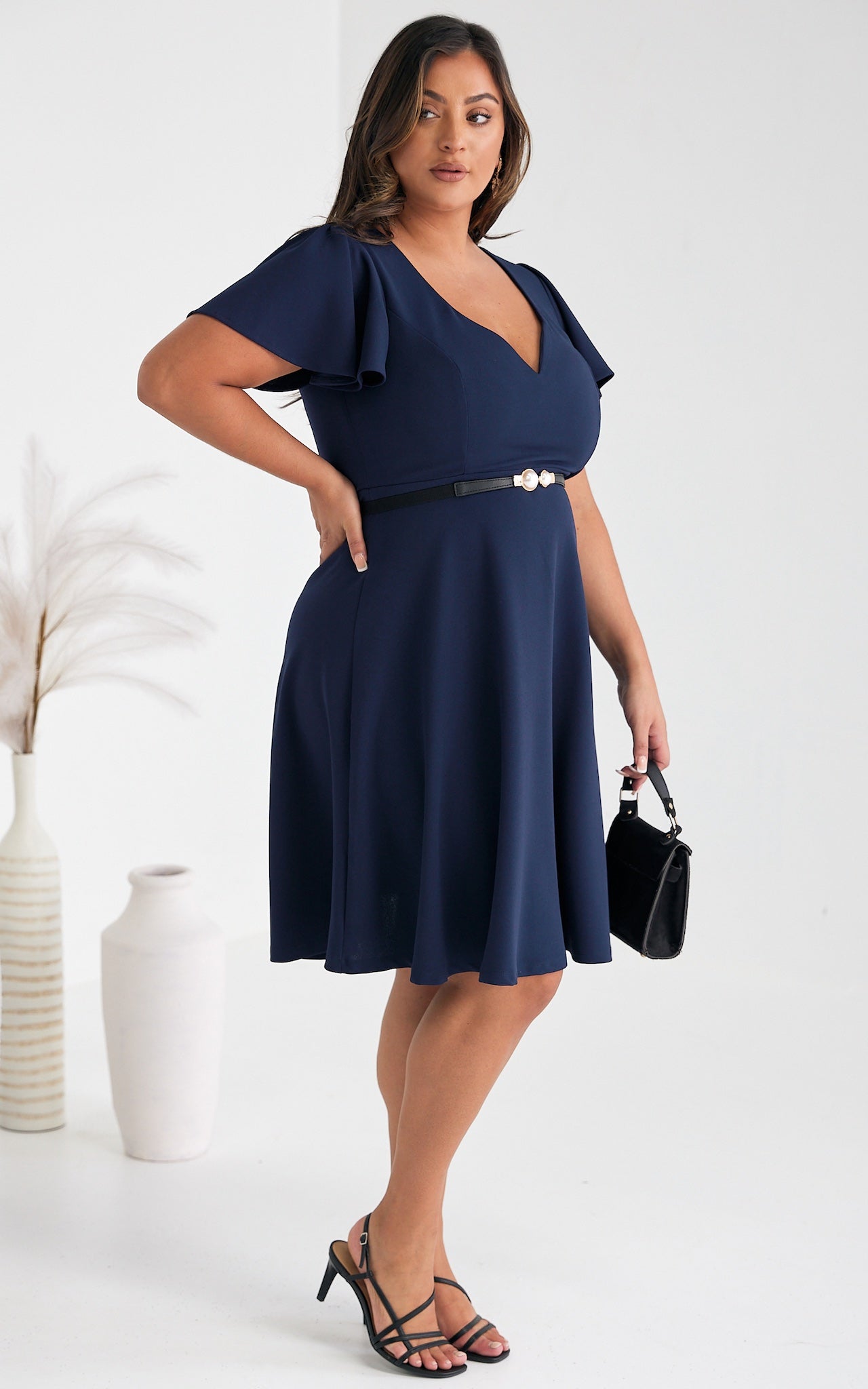 Cabernet Dress - Navy