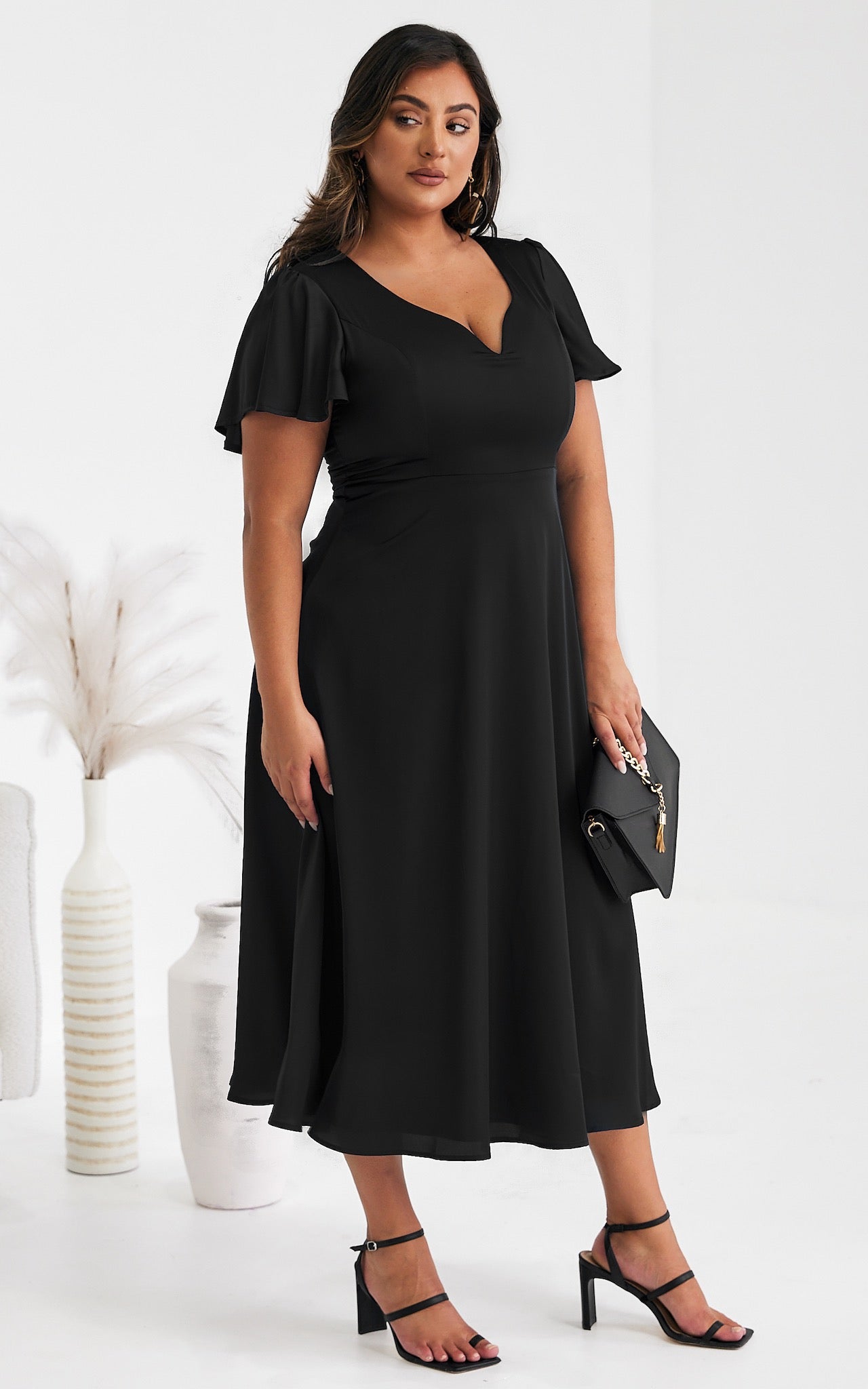 Cabernet Maxi Dress - Black