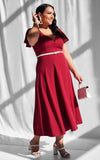 Cabernet Maxi Dress - Wine