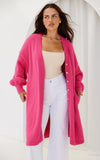 Cadence Knit Cardigan - Hot Pink