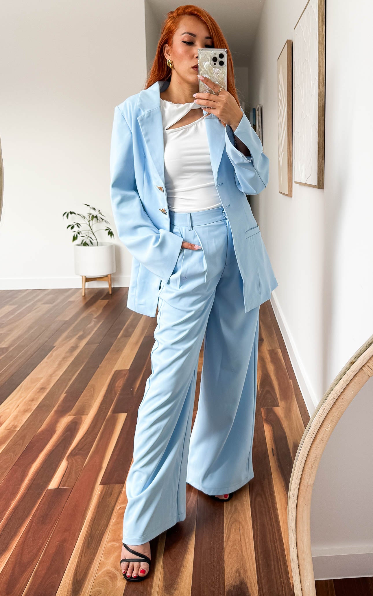 Charlotte Blazer - Baby Blue