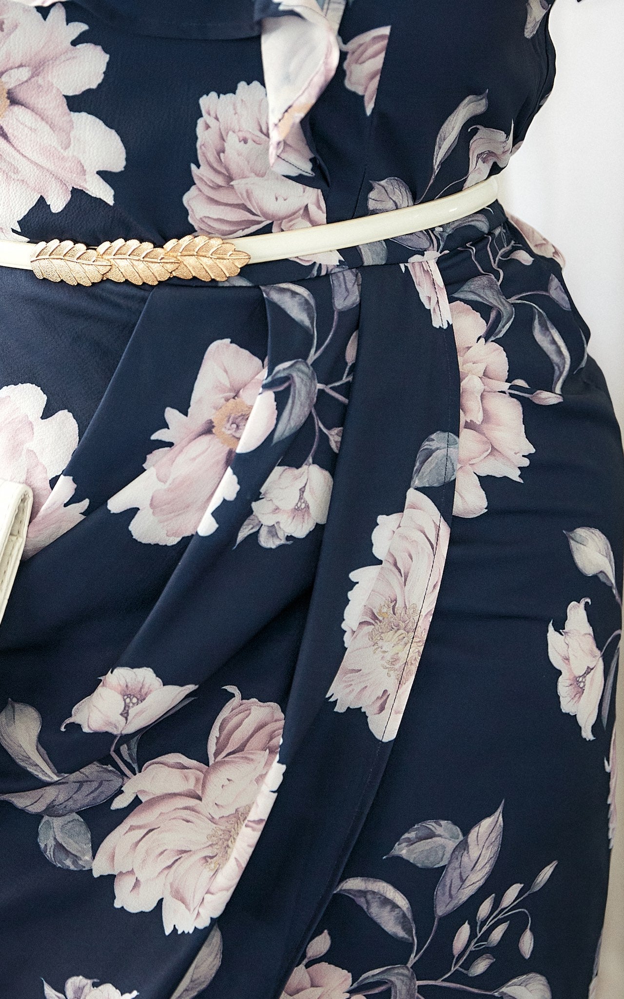 Casey Dress - Navy Floral