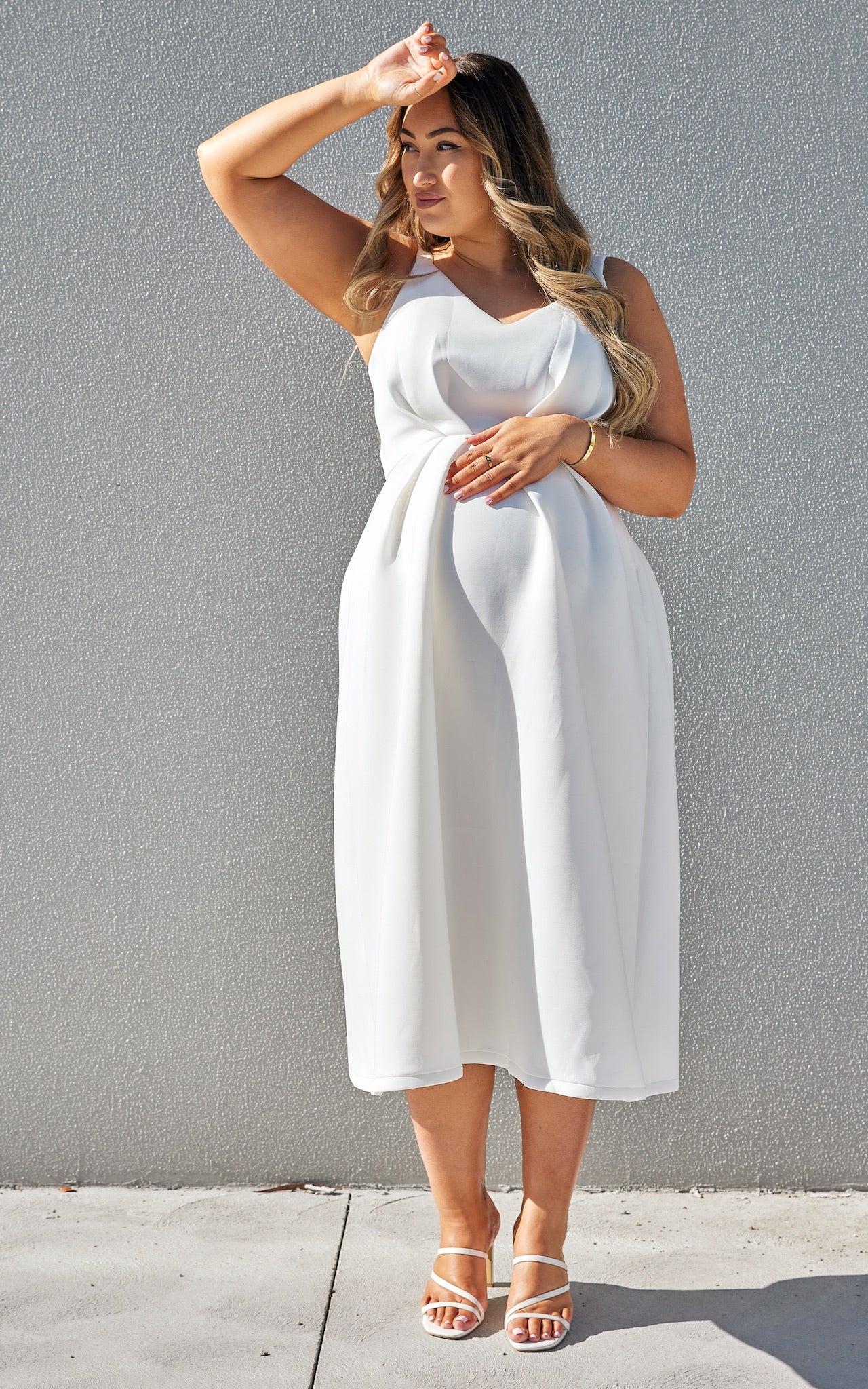 Cecelia Dress - White