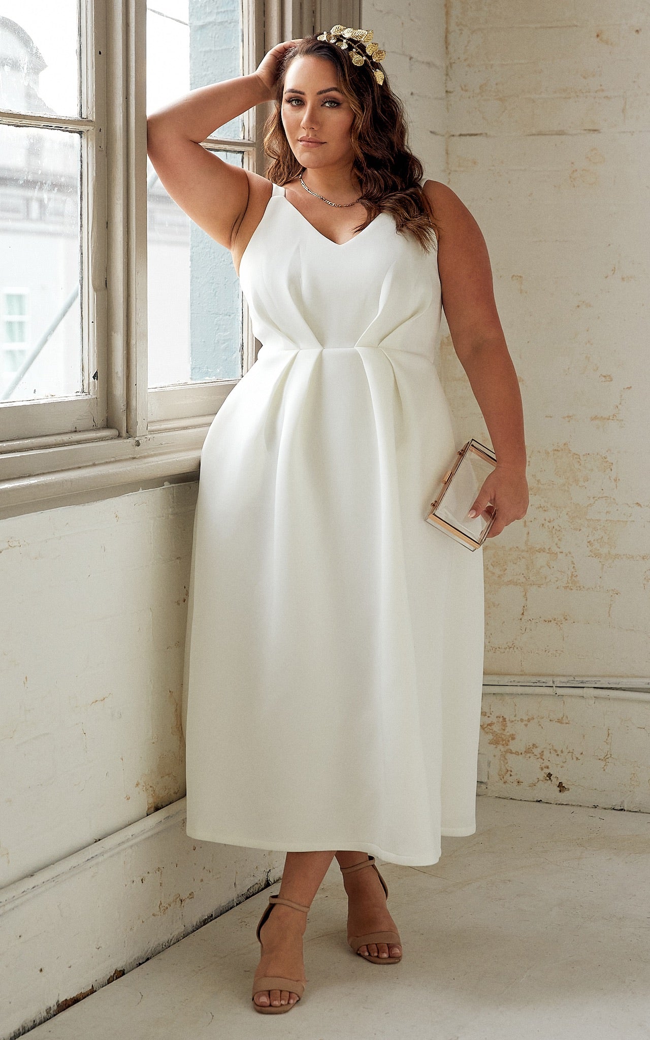 Cecelia Dress - White