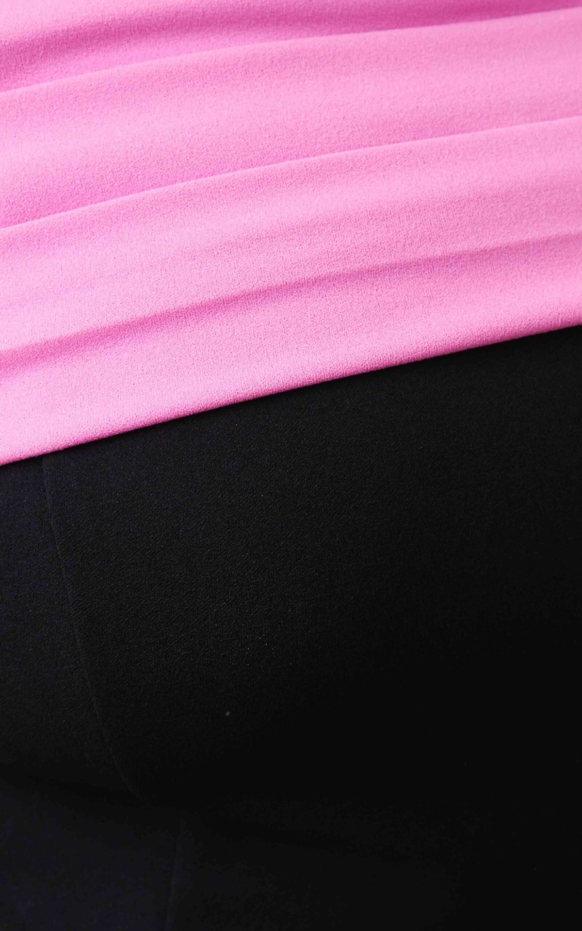 Celine Midi Dress - Black Pink