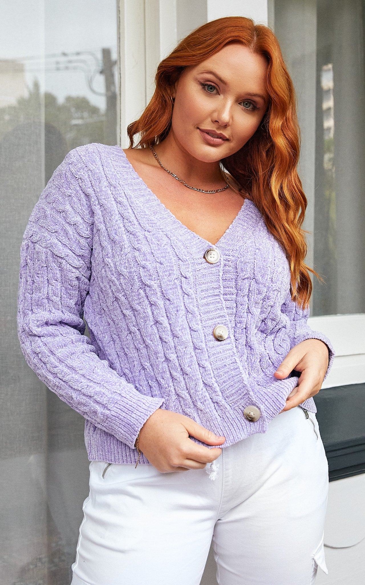 Chanelle Cardi - Lilac