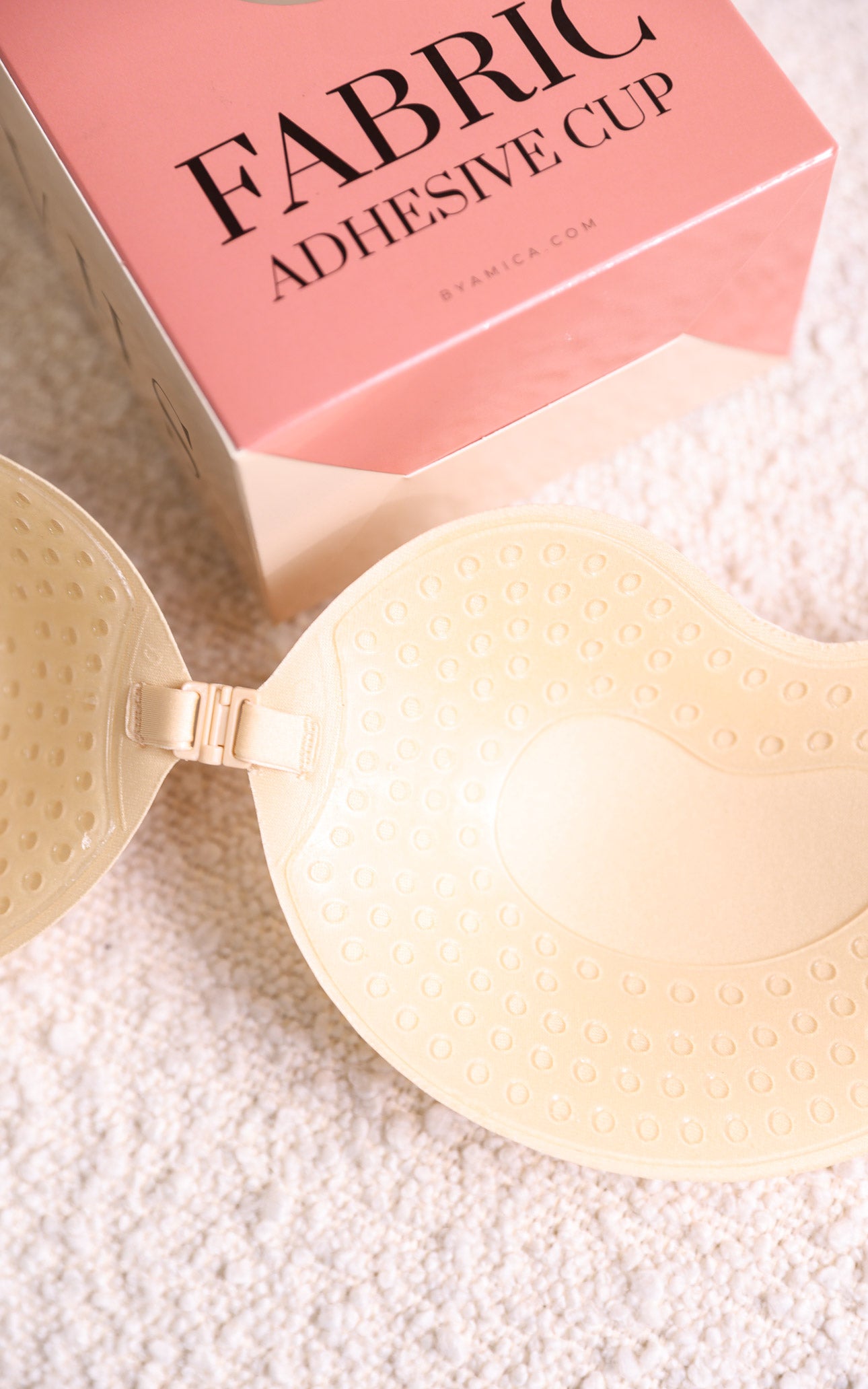 Charla Fabric Adhesive Bra - Nude