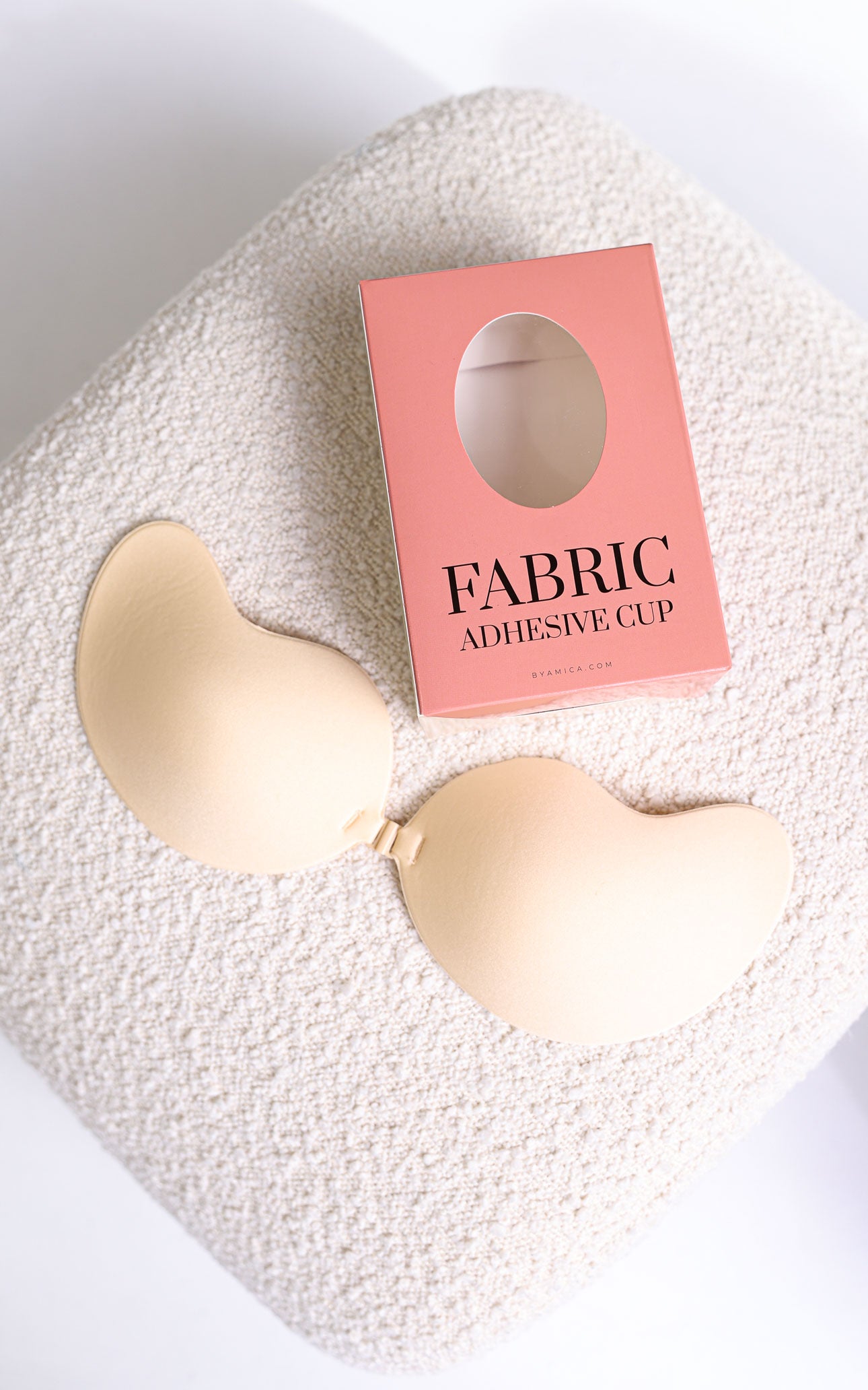 Charla Fabric Adhesive Bra - Nude