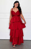 Cherika Maxi Dress - Red