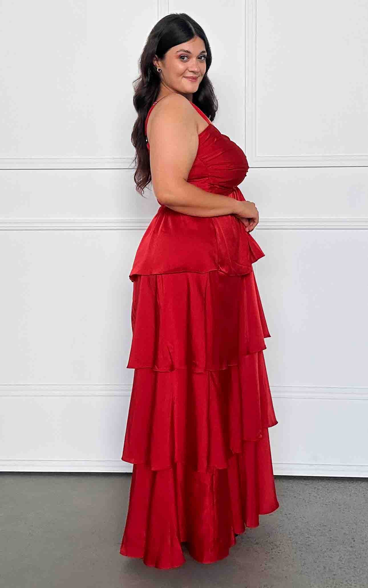 Cherika Maxi Dress - Red
