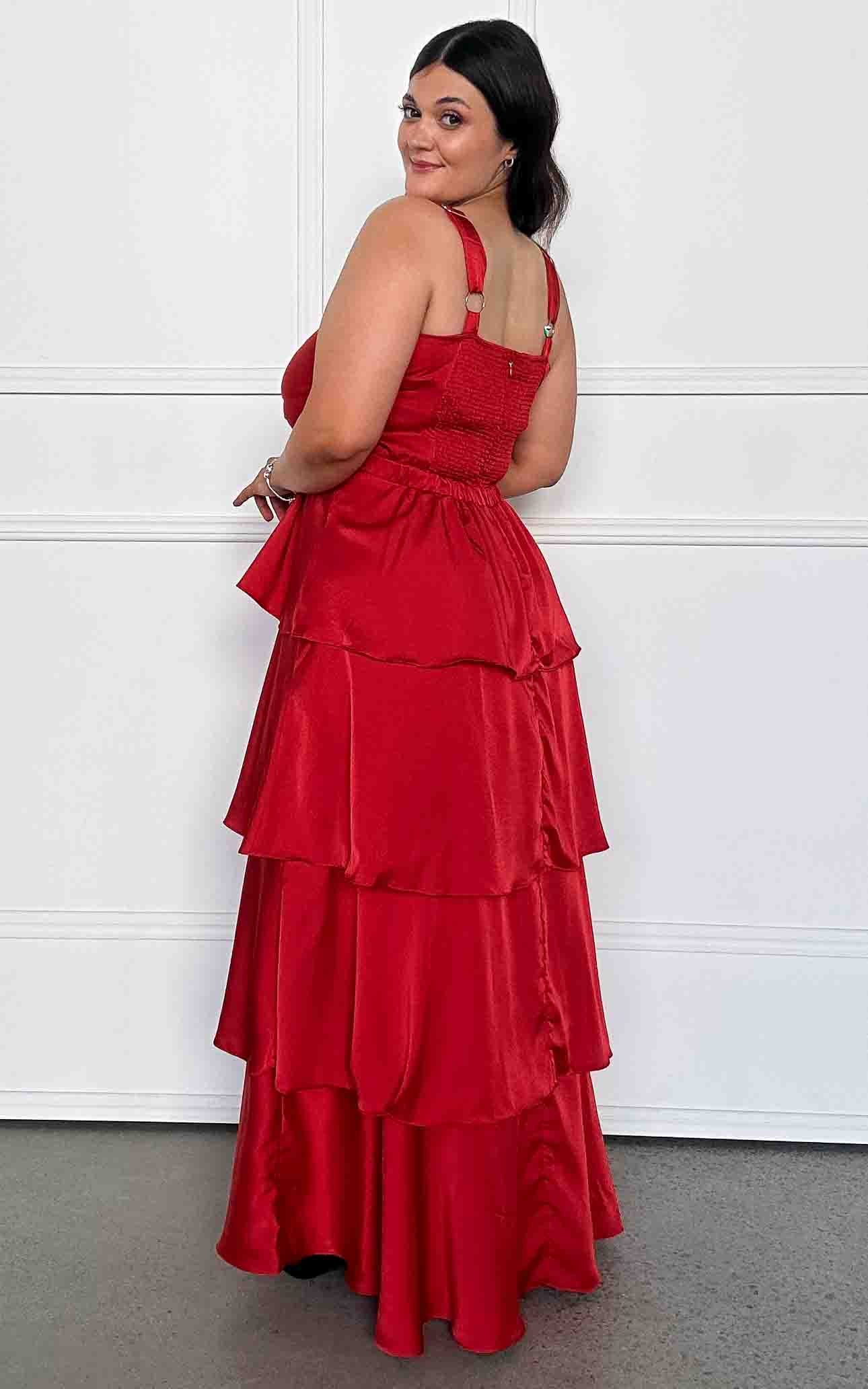 Cherika Maxi Dress - Red