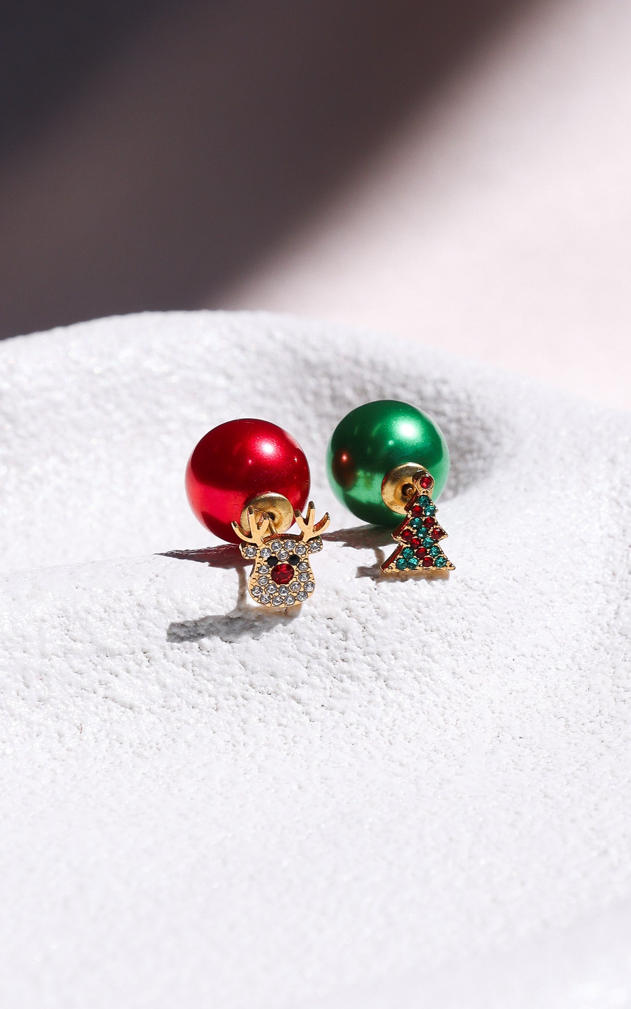 Christmas Eve Bauble Stud Earrings - Mix n Match Ball