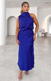 Cobero Maxi Dress - Cobalt Blue