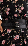 Cross My Path Belt - Black