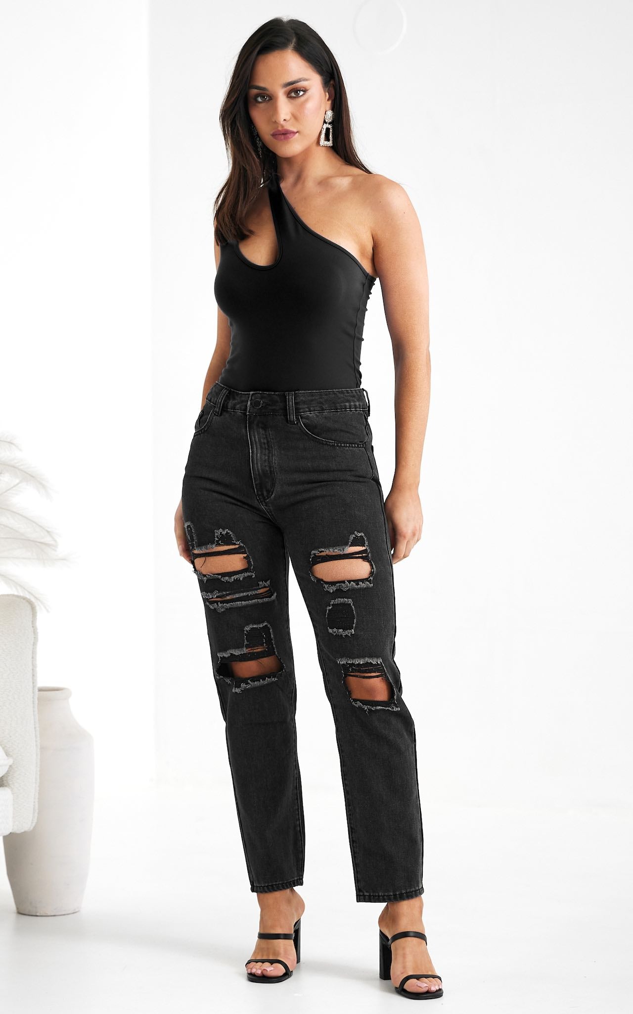 Crush Bodysuit - Black