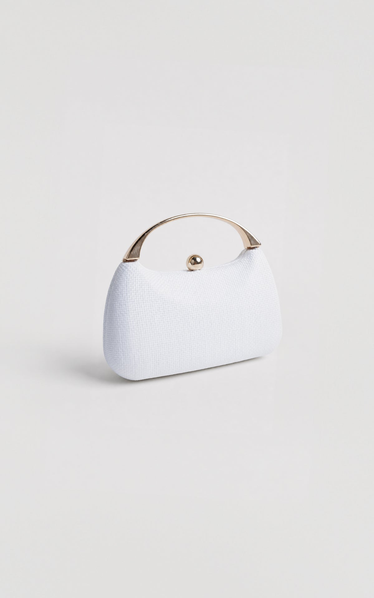 Capri Texture Bag - White