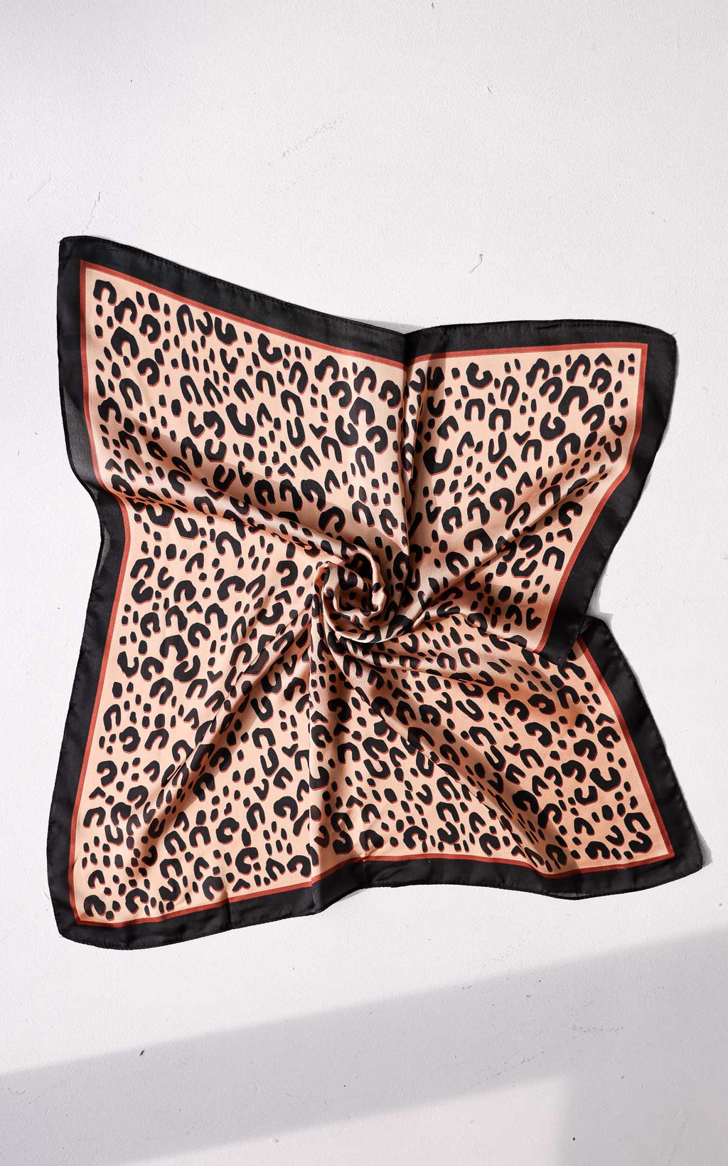Carmela Square Bandana - Cheetah Print
