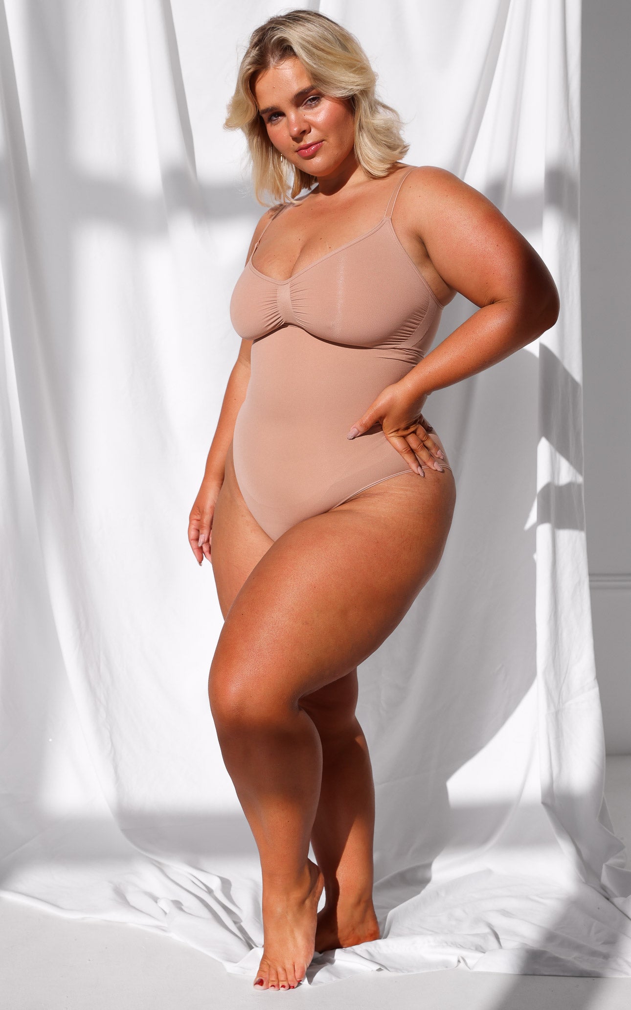 Claudette Shapewear Bodysuit - Warm Nude