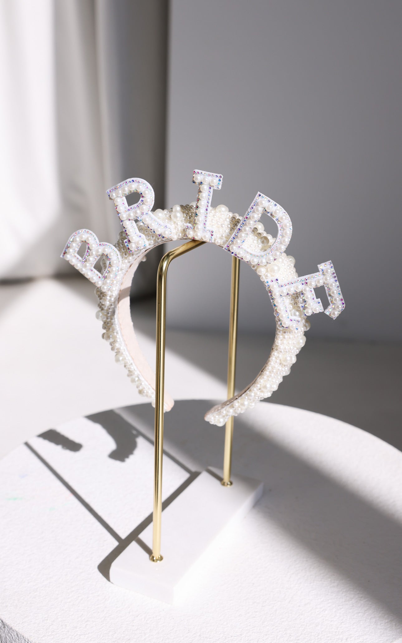 Commitment Headband - Bride Pearl