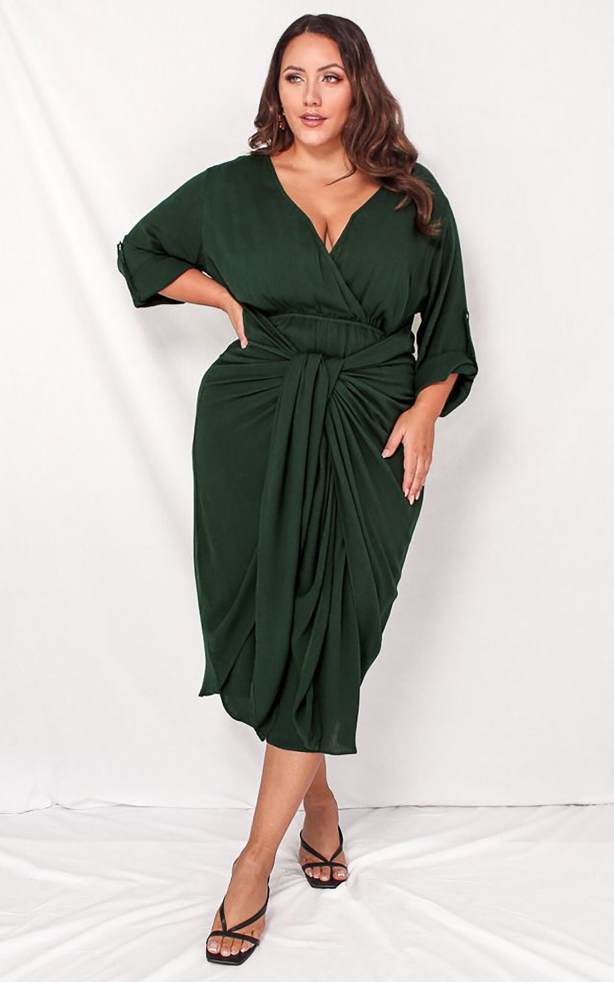 Daphne Dress - Forest Green