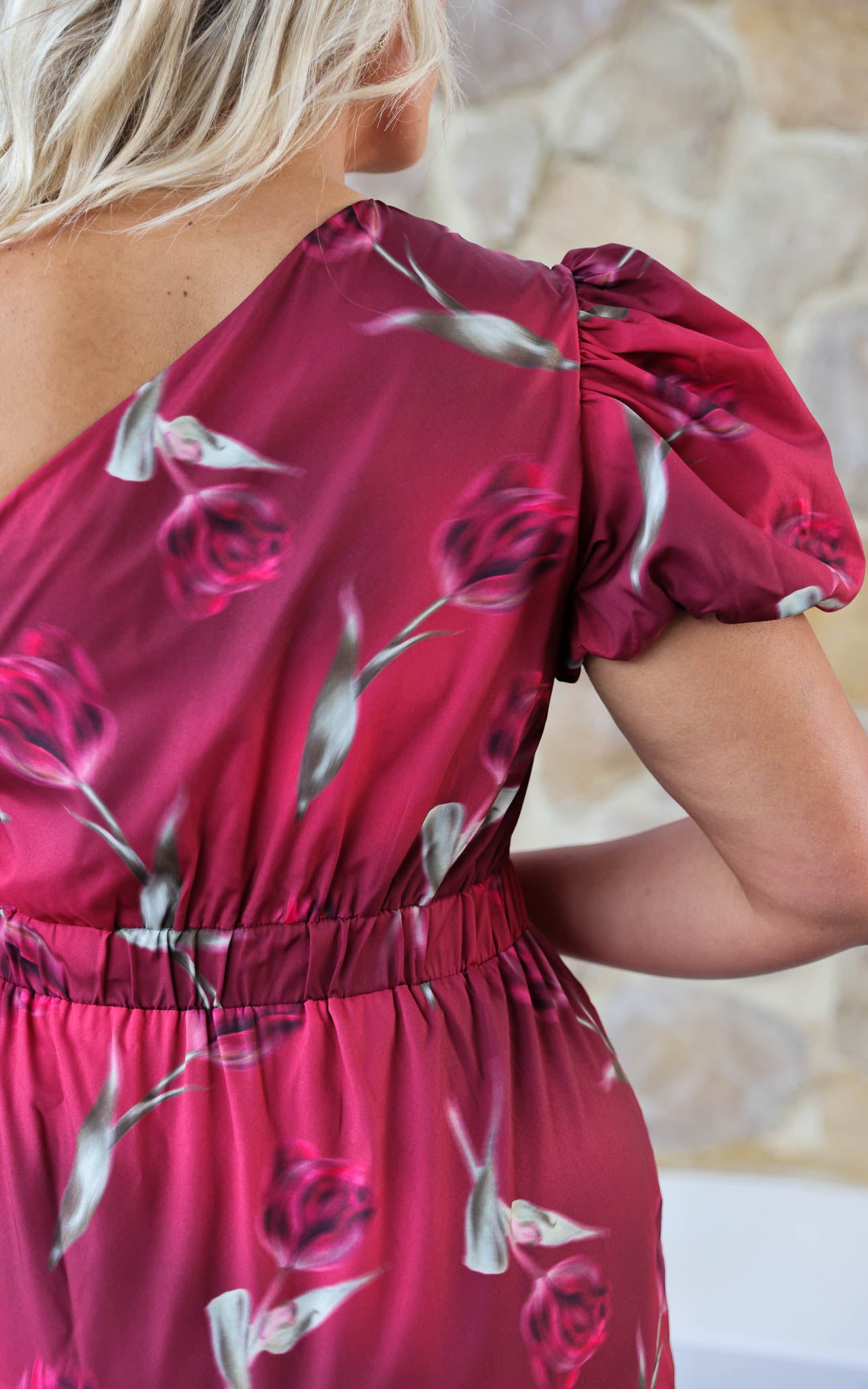 Dayton Maxi Dress - Wine Floral