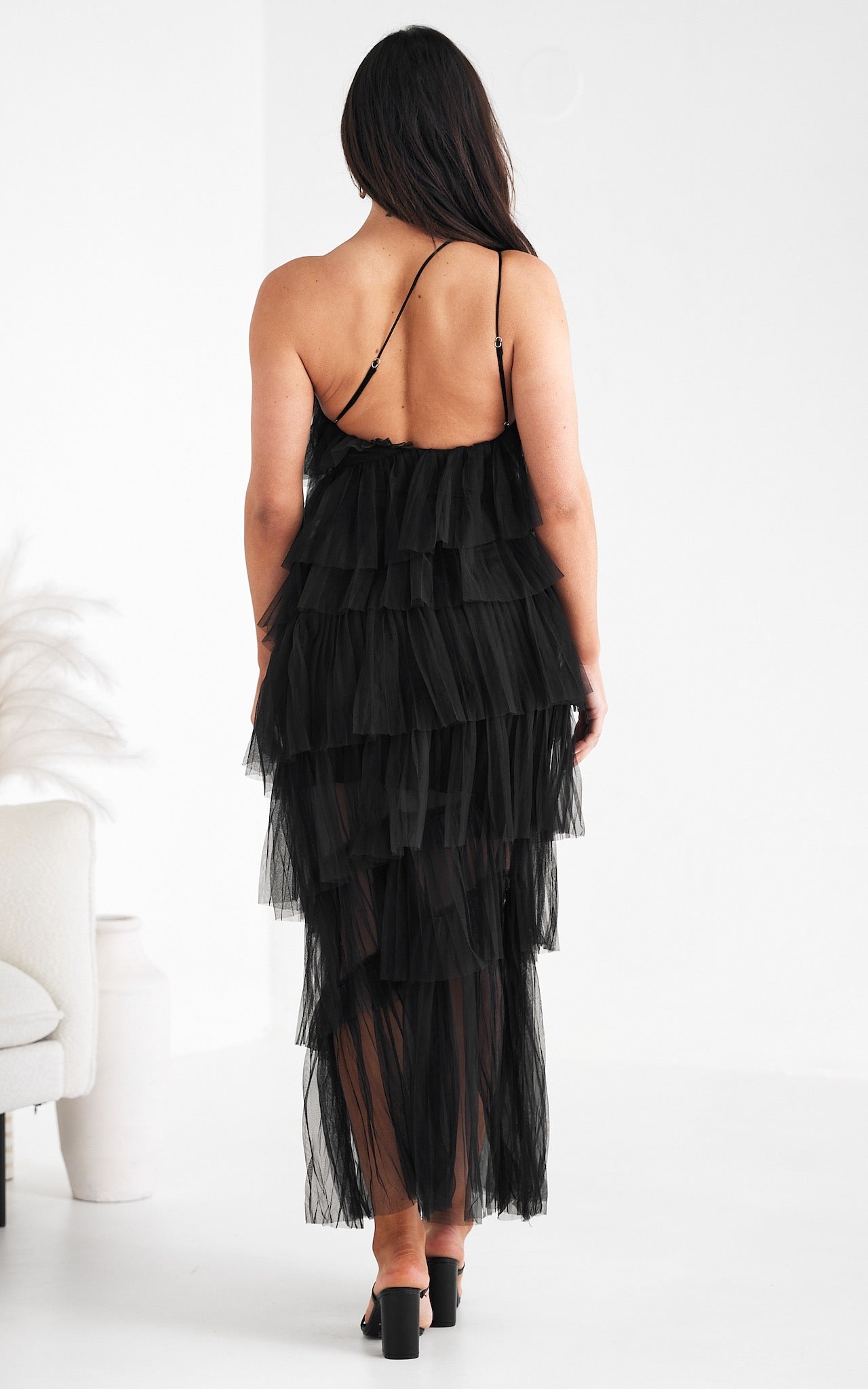 Delilah Maxi Dress - Black