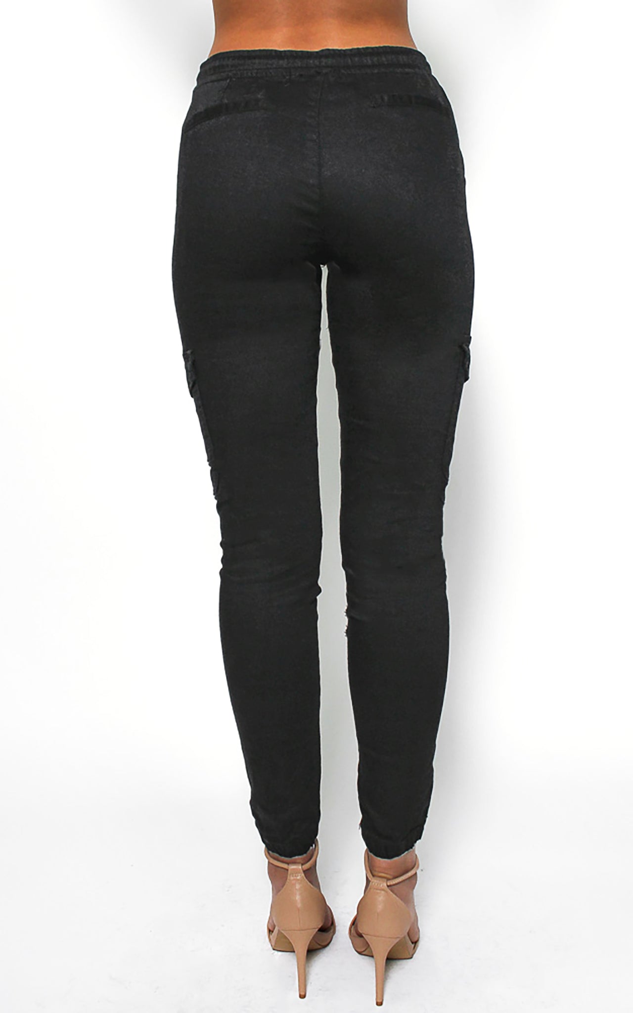 Dip It Low Cargo Jeans - Black