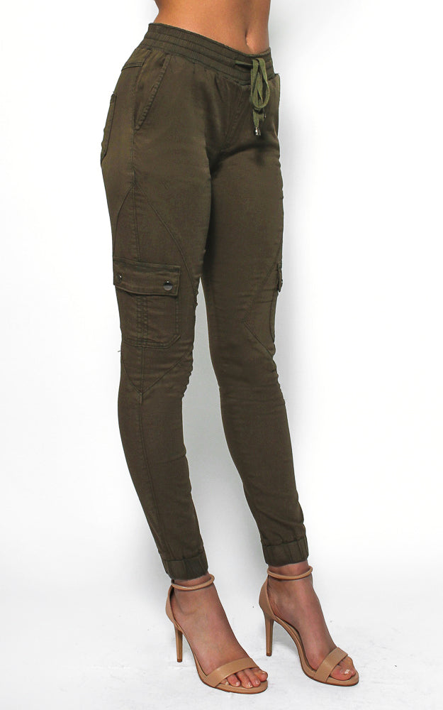 Chic Cargo Chinos - Khaki