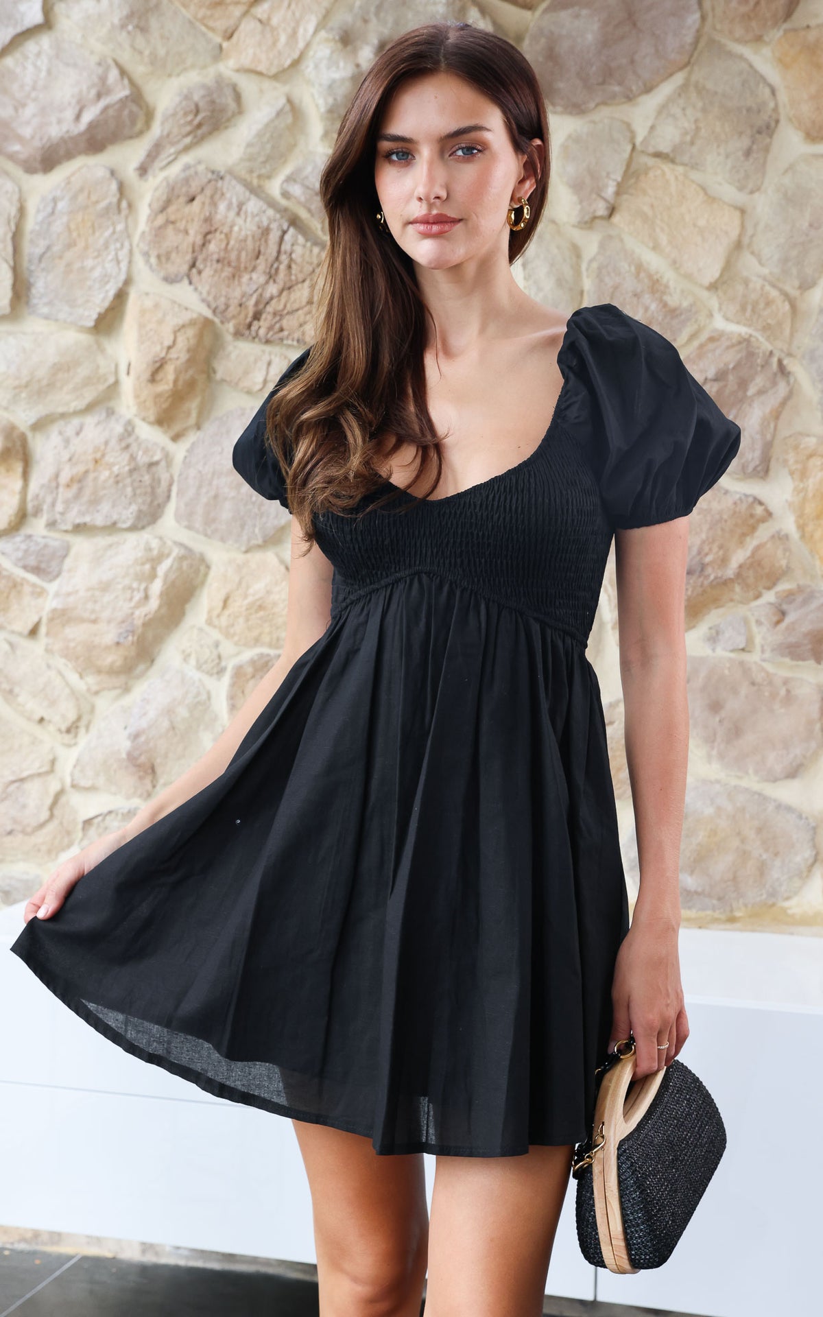 Dorothy Mini Dress - Black