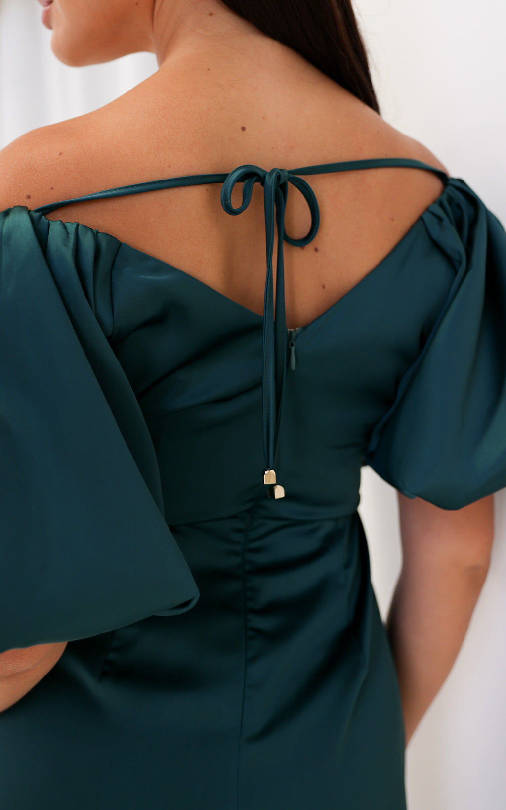 Elinda Maxi Dress - Dark Teal