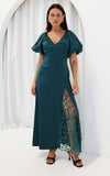 Elinda Maxi Dress - Dark Teal