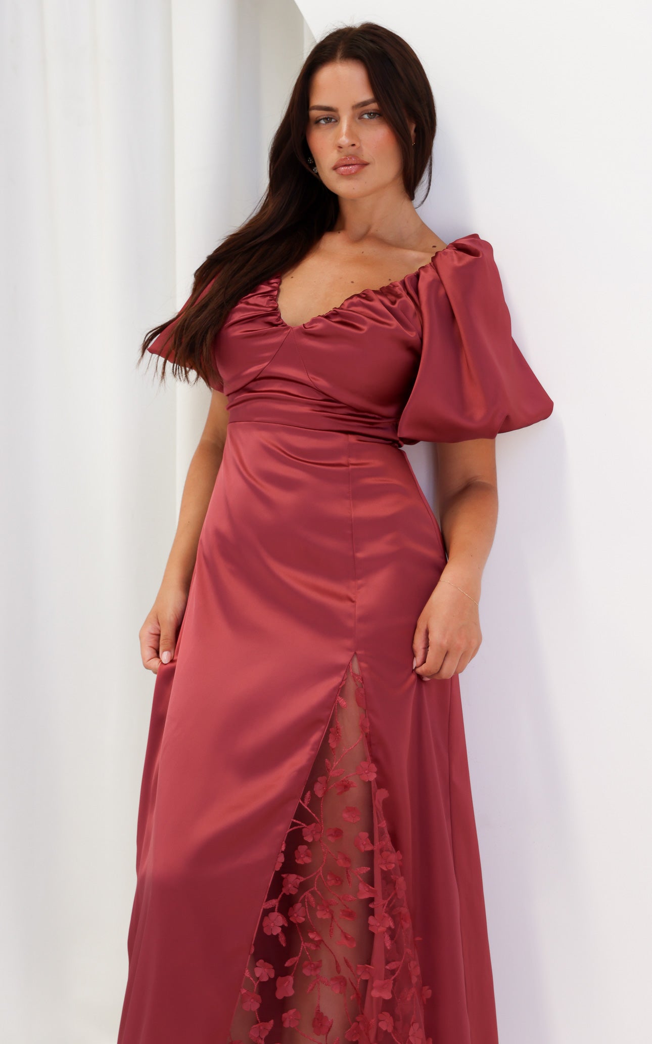 Elinda Maxi Dress - Scarlet Rose