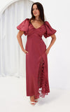Elinda Maxi Dress - Scarlet Rose
