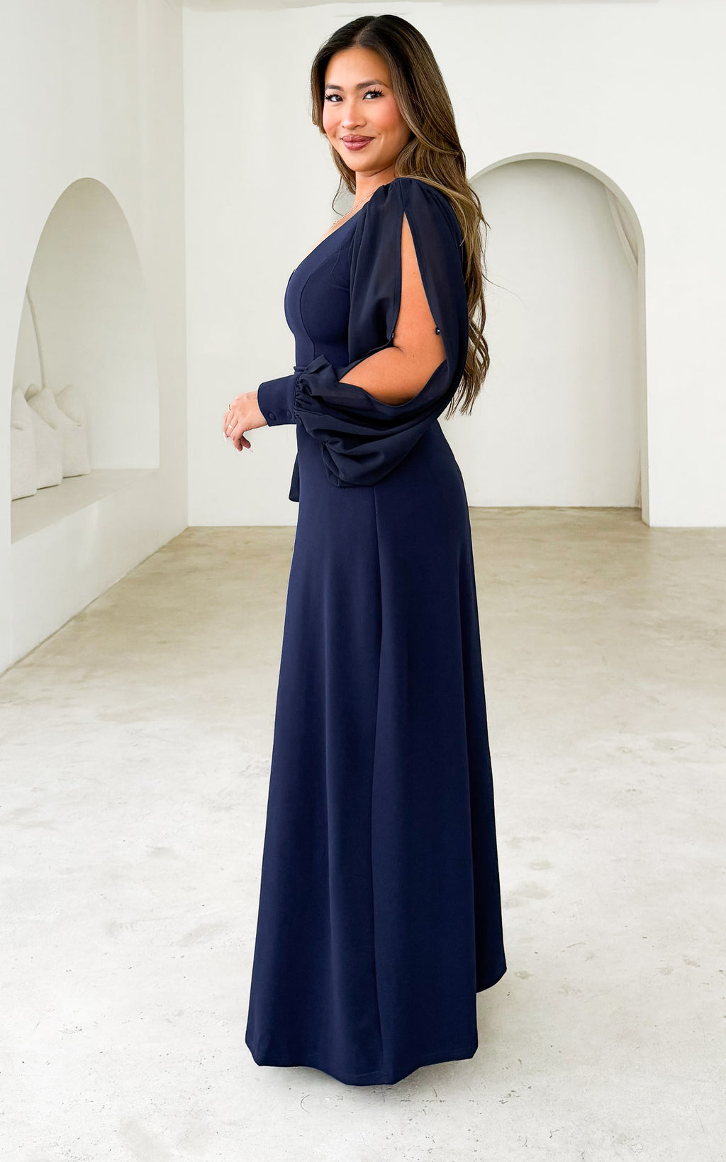Eloise Maxi Dress - Navy