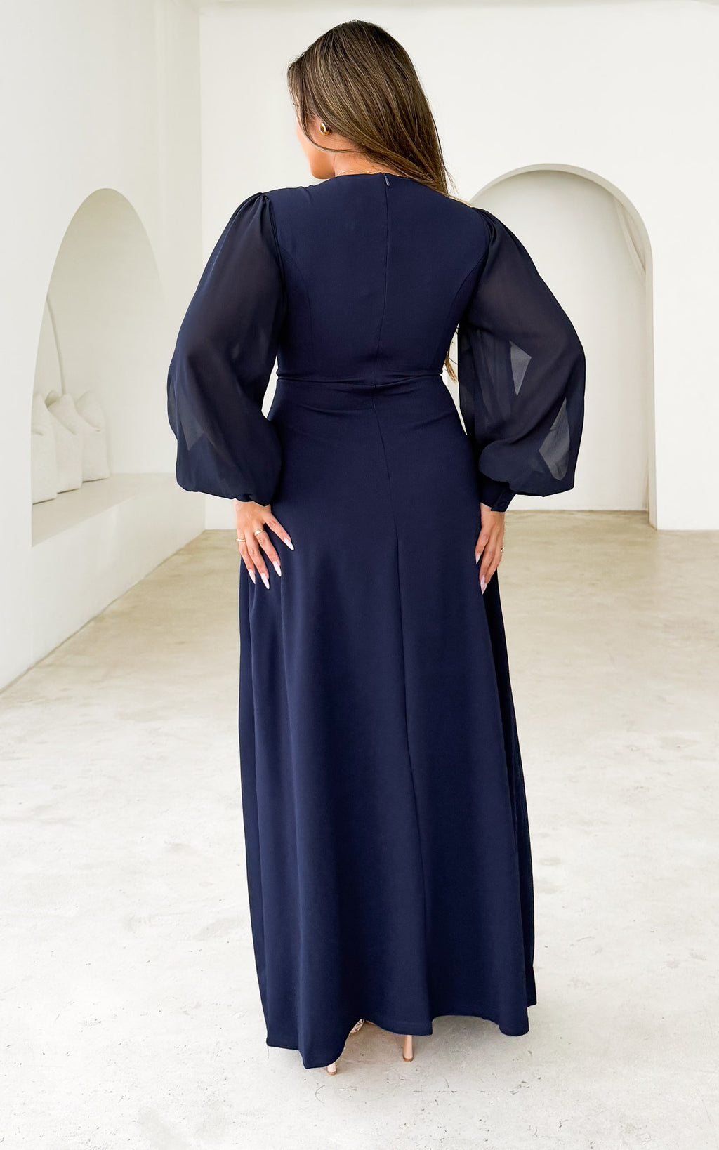 Eloise Maxi Dress - Navy