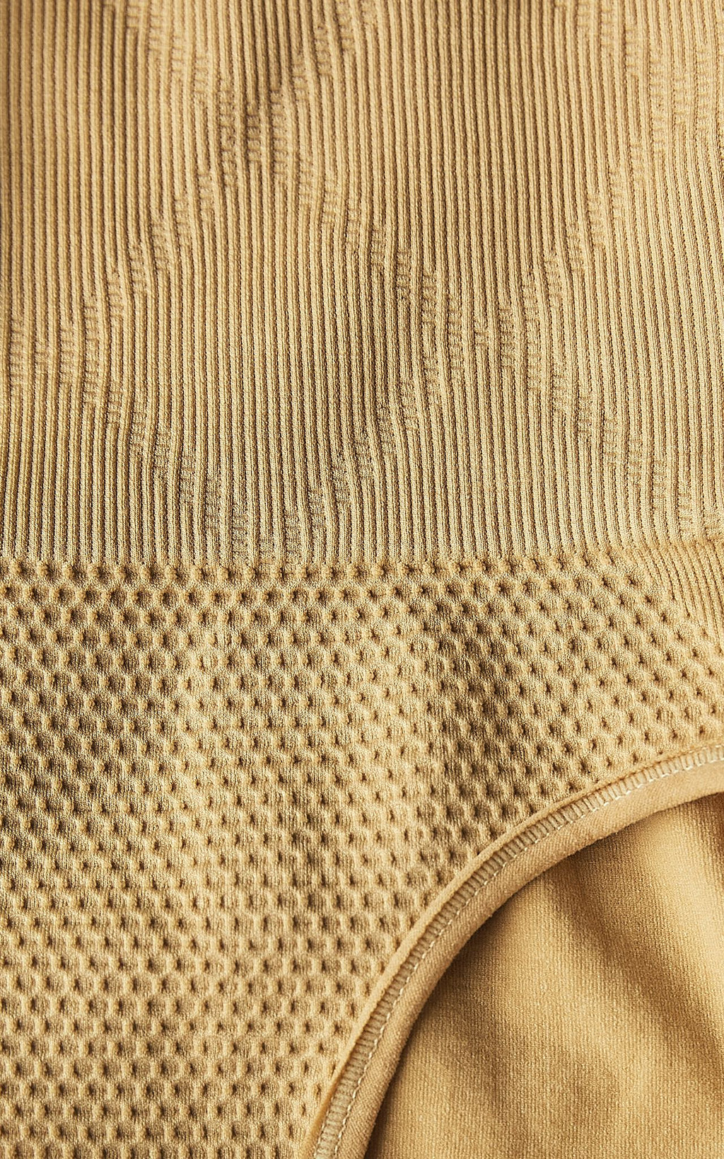 Elvina High Waisted Boning Shapewear Briefs - Warm Nude