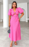 Kamala Maxi Dress - Barbie Pink