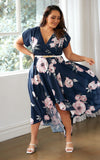 Erin Maxi Dress - Navy Rose