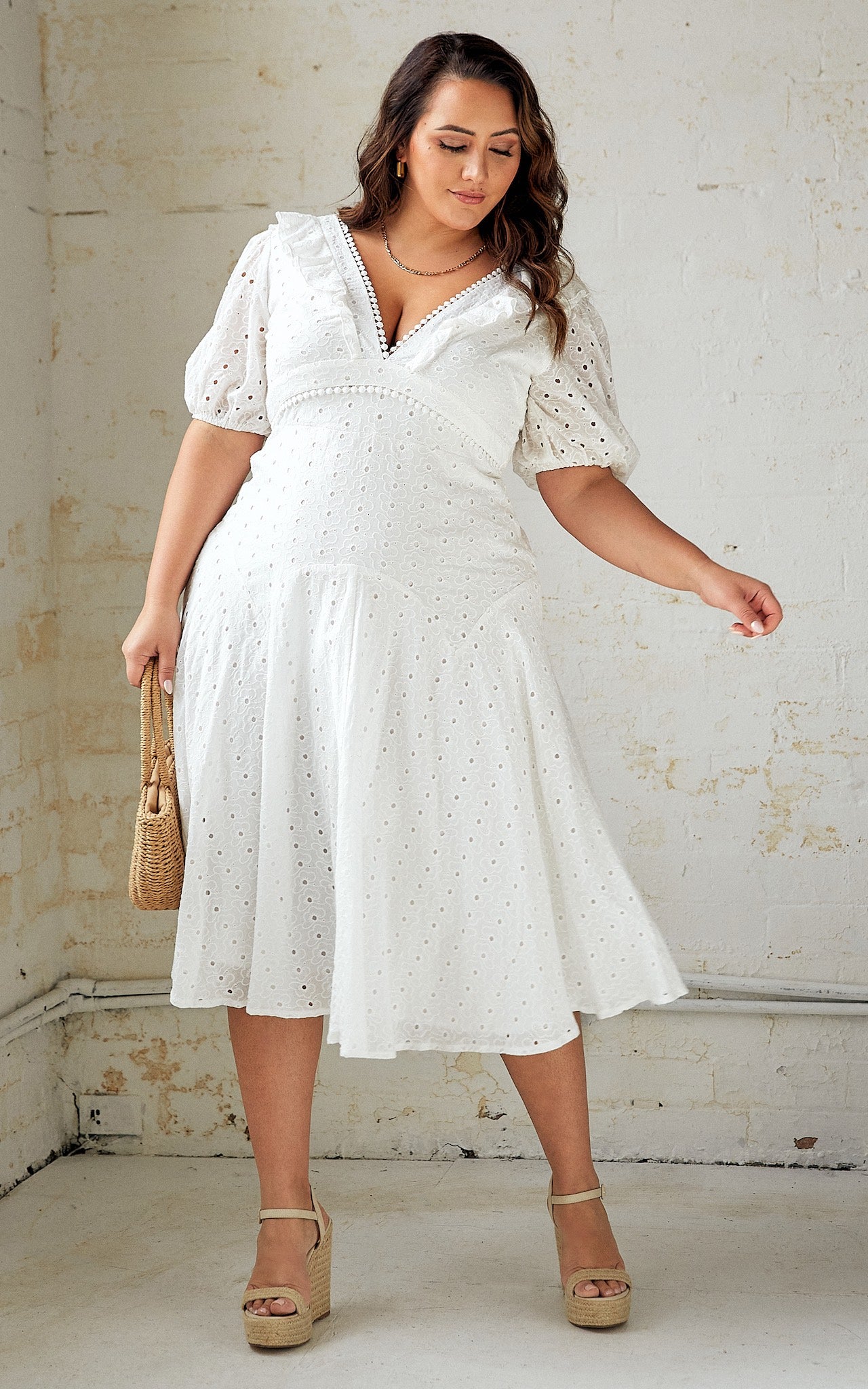 Evolve Dress - White