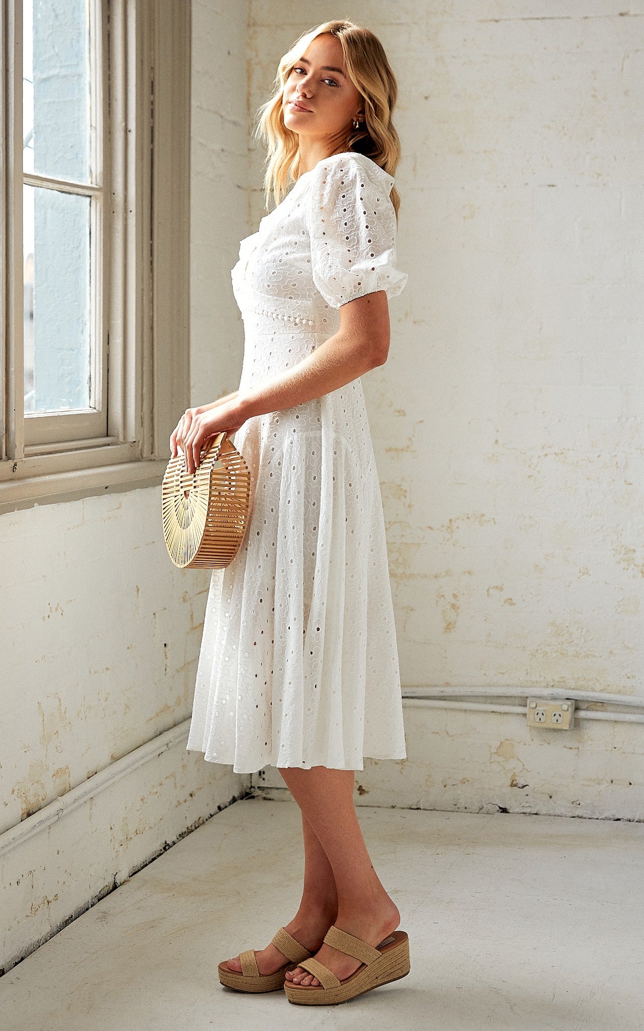 Evolve Dress - White