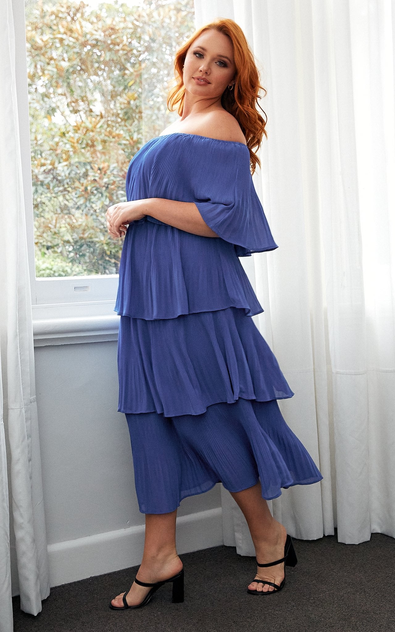 Fantango Maxi Dress - Blue