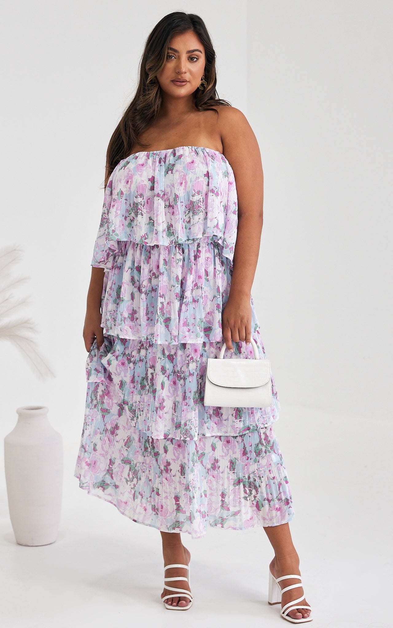 Fantango Maxi Dress - Lilac Multi Floral