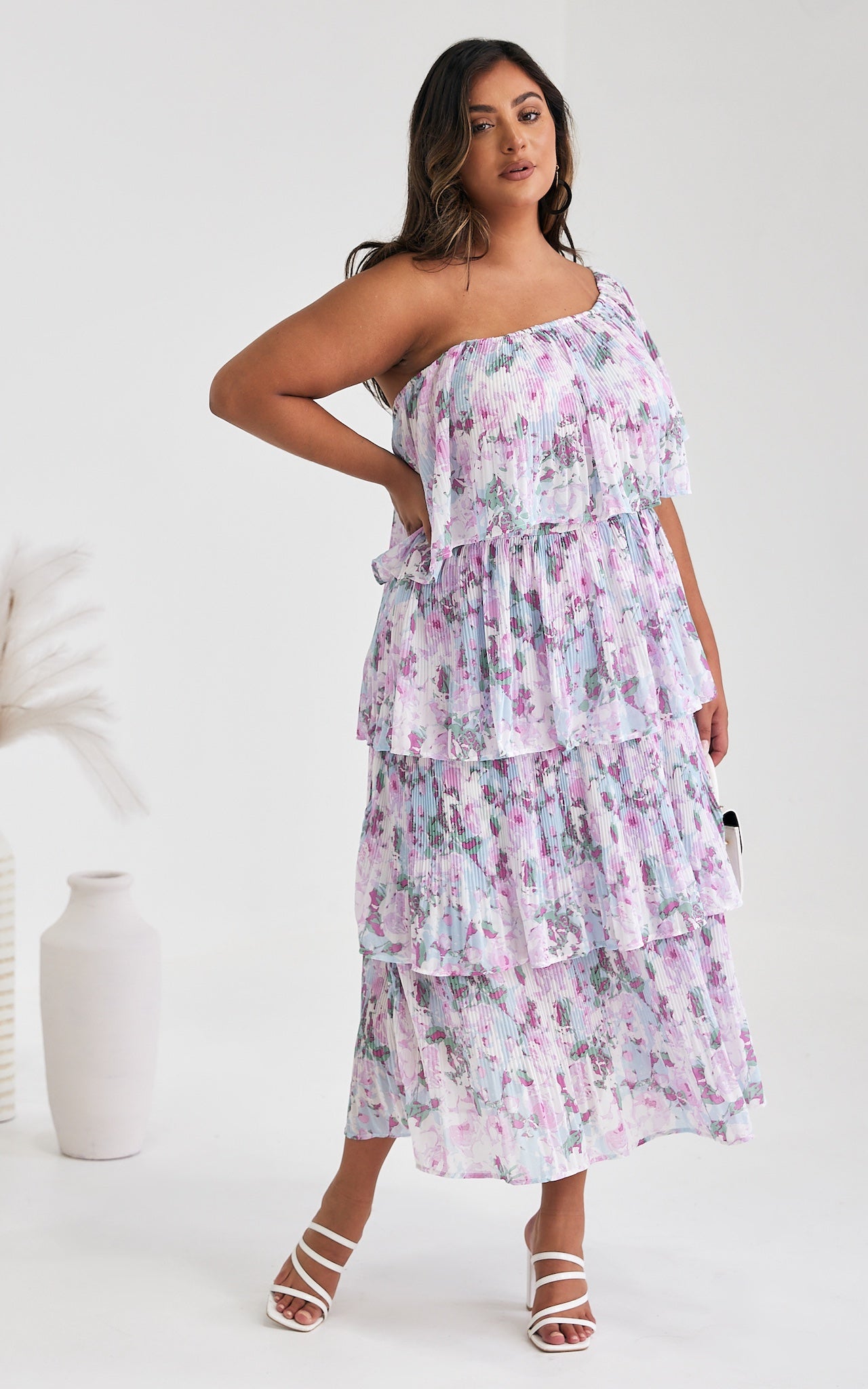 Fantango Maxi Dress - Lilac Multi Floral