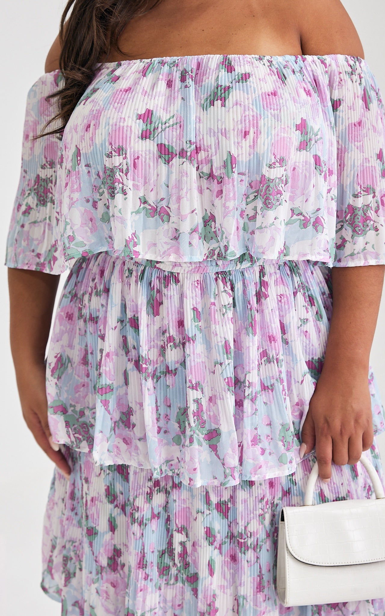 Fantango Maxi Dress - Lilac Multi Floral