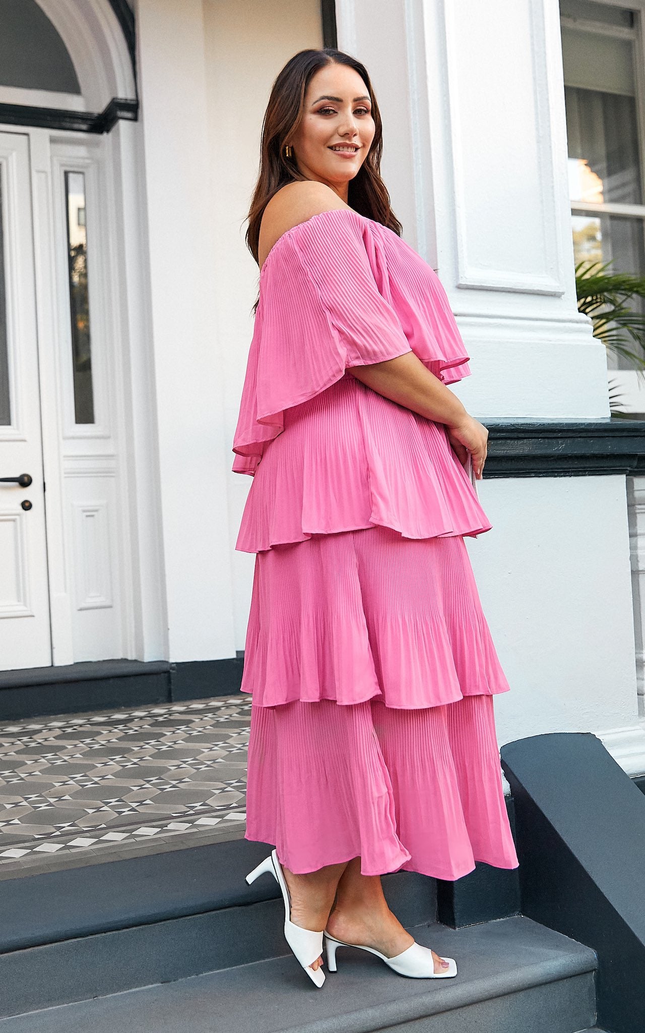 Fantango Maxi Dress - Pink