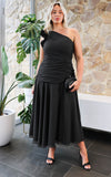 Flirtunia Maxi Dress - Black