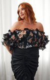 Florence Top - Black Rose