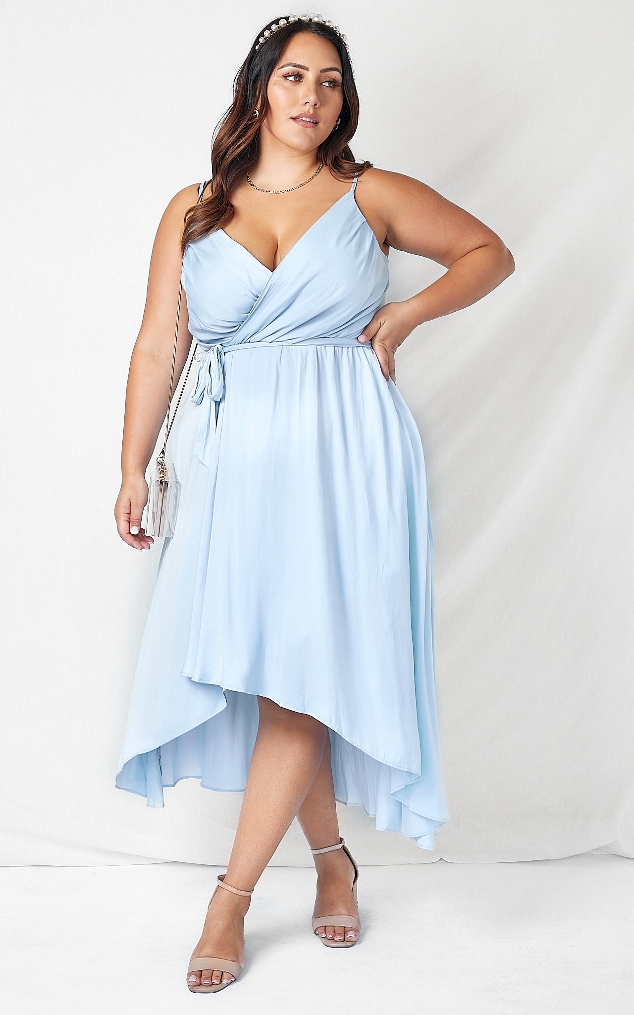 Forecast Dress - Baby Blue