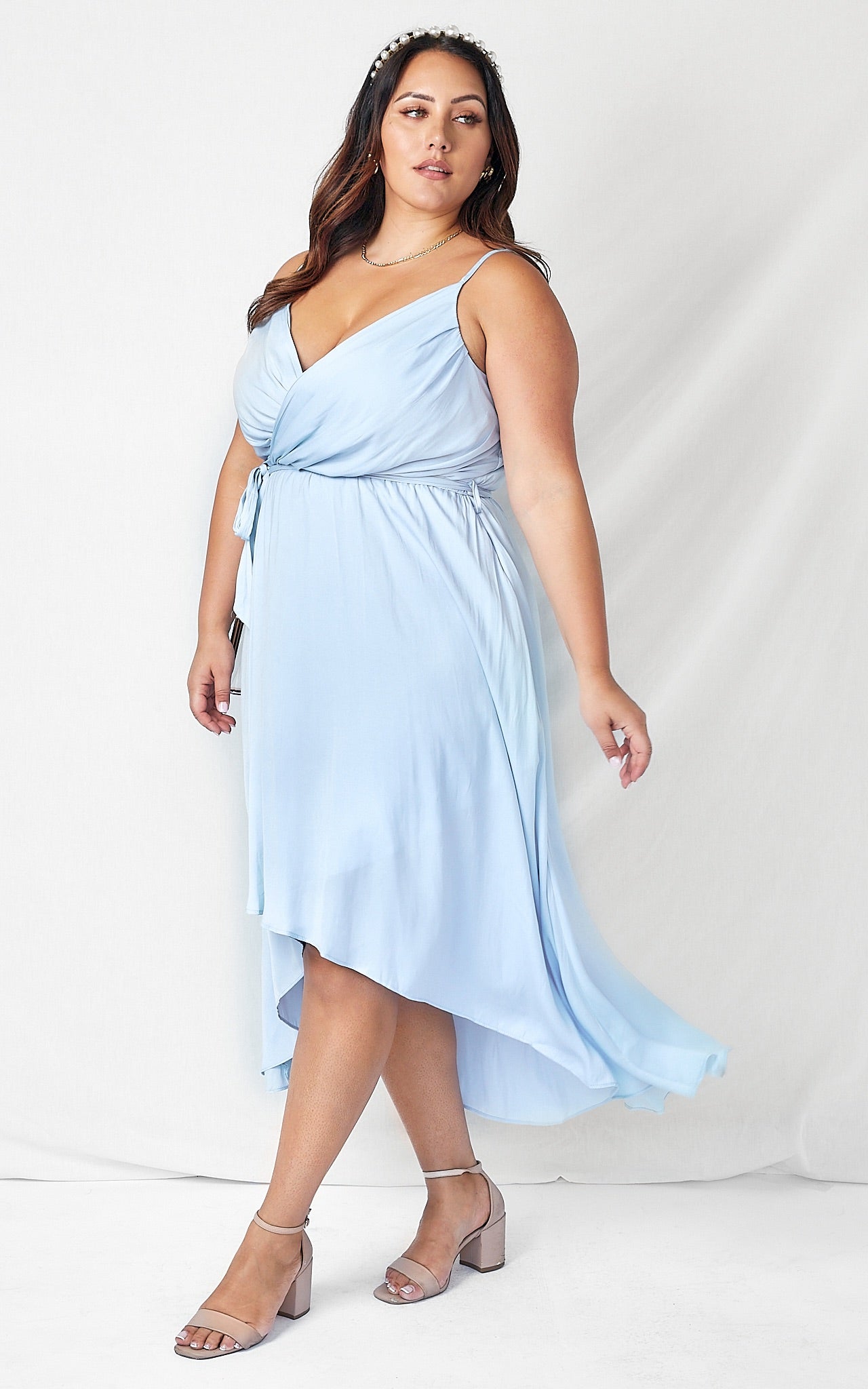 Forecast Dress - Baby Blue